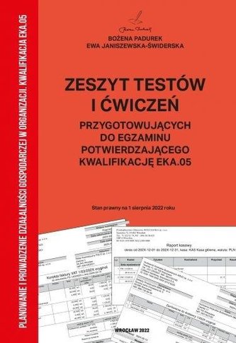 Zeszyt testów i ćwiczeń przyg. do egz. KW EKA.05