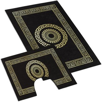 3D tisk  sada - Egypt - černá. zatá - sada 60x100, 60x50 cm