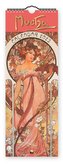 Alphonse Mucha - Alfons Mucha - Slimline-Kalender 2023