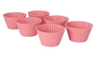 Silikonové formičky na pečení EASY BAKE  9x5 cm - 6 kusů Homla