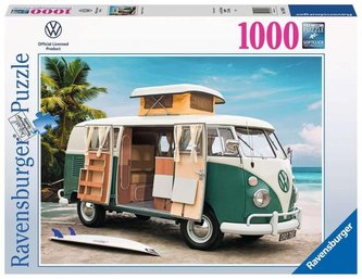 Ravensburger Puzzle Obytný vůz Volkswagen T1 1000 dílků