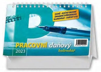 Kalendář 2023 Pracovní daňový kalendář, stolní
