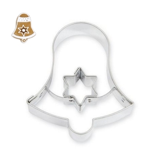 Vykrajovačka zvon/hvězda 46x38mm  CZ