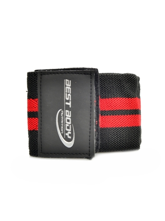 Best Body nutrition - Bandáže zápěstí Wrist wrap - zz_černé