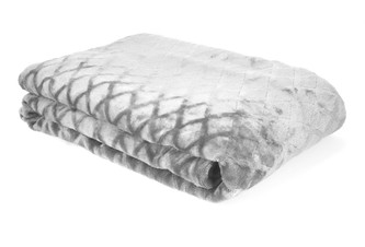 Mikrovláknová deka ROSSA šedá 150x200 cm Homla
