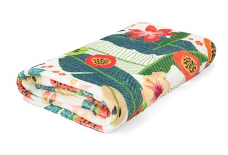 Mikrovláknová vzorovaná deka - pléd PAPAYA 130x170 cm Homla
