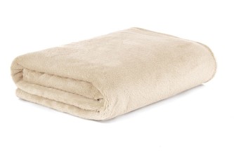 Mikrovláknová deka ROTE béžová 150x200 cm Homla