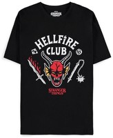 Tričko Stranger Things krátký rukáv - Hellfire Club L