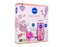 Nivea Miracle Garden sprchový gel Miracle Garden 250 ml + deodorant Miracle Garden Cherry Blossom 150 ml + pleťová maska Rose Touch 1 ks