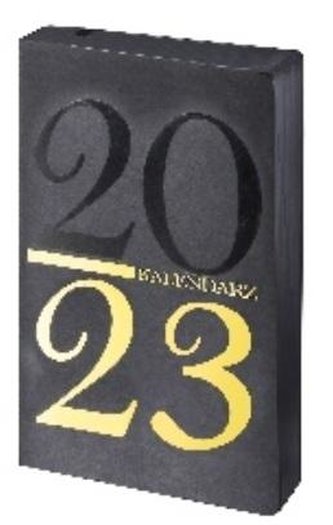 Kalendarz 2023 Karft A5 czarny DNS ANTRA