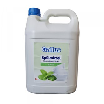 Gallus  prostředek na mytí nádobí 5 l Mint