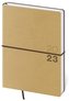 Diář 2023 denní A5 Flexio - světle hnědá