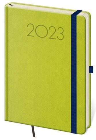 Diář 2023 týdenní A5 New Praga - zelená
