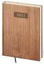 Diář 2023 Wood - světle hnědá, denní A5