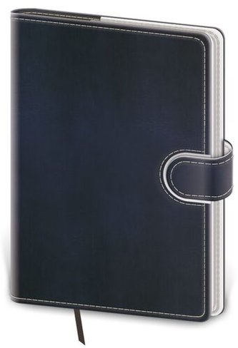 Diář 2023 týdenní kapesní Flip - modro/bílá