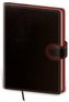 Diář 2023 týdenní kapesní Flip - červeno/černá