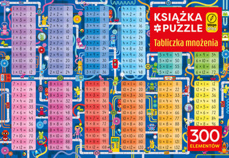 Książka i puzzle Tabliczka mnożenia