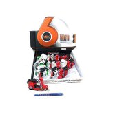 Motorka skútr 12cm kov zpětný chod 2barvy