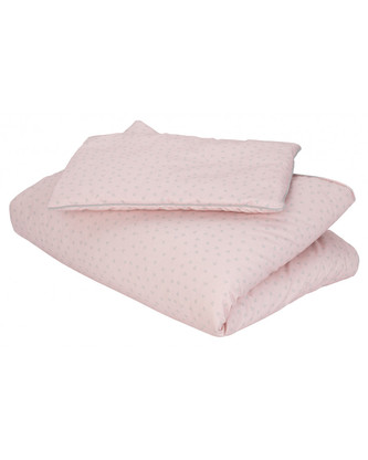 Povlečení 80x100cm + výplň, Růžová