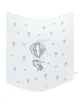 Bambusová swaddle přikryvka 120x120 by Klaudia Halejcio, Effik Letec