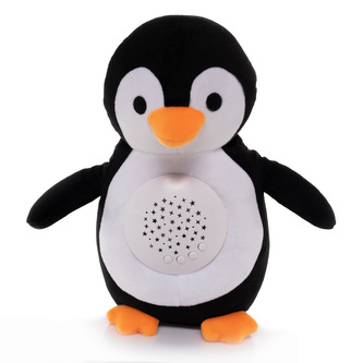 Plyšová hračka Tučňák s projektorem