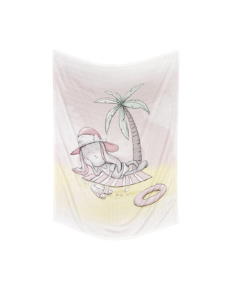 Bambusová Swaddle přikryvka 70x100, Effik na pláži