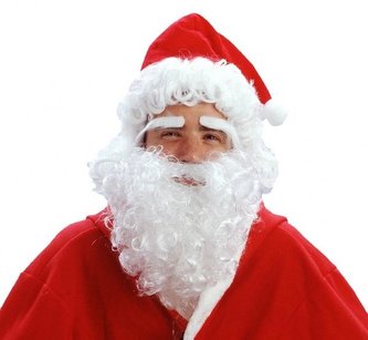 Paruka, vousy a čepice Santa - Godan