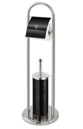 BERLINGERHAUS WC sada nerez Royal Black Collection 80 cm BH-6551