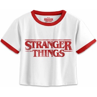 Tričko dámské Stranger Things - Distressed Logo L