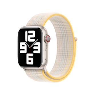 Apple Watch 41mm hvězdně bílý provlékací sportovní řemínek