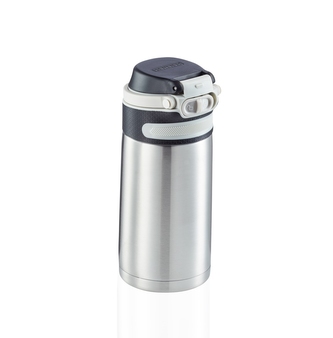 Termoska nerez 0,35L se sítkem  FLIP MUG LEIFHET 03244 silver