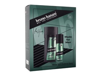 Bruno Banani Made For Men - deodorant ve spreji 150 ml + sprchový gel 250 ml man