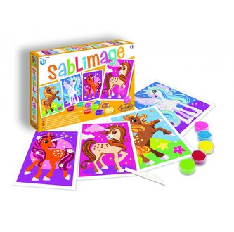 Sablimage: Pískové obrázky - Jednorožci