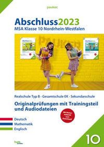 Abschluss 2023 - Realschule NRW - Aufgabenband