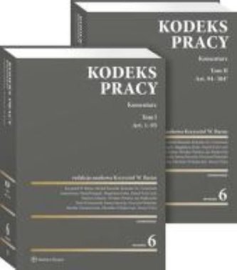 Kodeks pracy Komentarz Tom 1-2