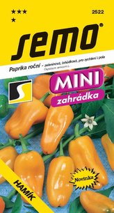 Paprika zel. sladká - Hamík® rychl,pole 30s - série MINI