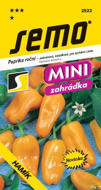 Paprika zel. sladká - Hamík® rychl,pole 30s - série MINI