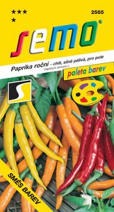 Paprika zel. pálivá chili - směs barev 0,4g - série PALETA /SHU 50 000/