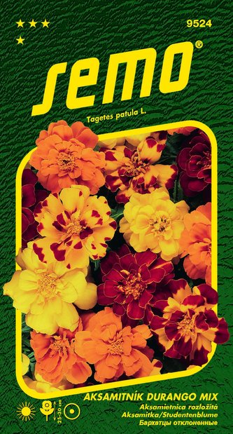 Aksamitník rozkladitý - Durango Mix 30s