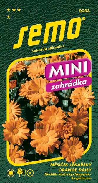 Měsíček lékařský - Orange Daisy 0,6g - série MINI
