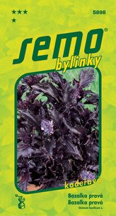 Bazalka pravá - Purple Ruffles (kadeřavá) 0,15g