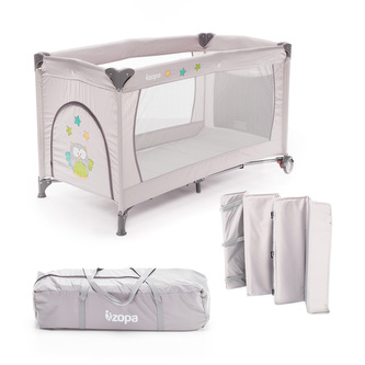 Postýlka skládací Camping 2, Griffin Grey