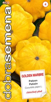 Dobrá semena Patizon žlutý - Golden Marbre 10s