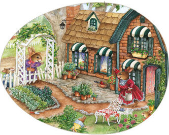 Hasentreffen (Kinderpuzzle)