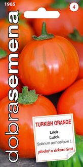 Dobrá semena Lilek - Turkish Orange 20s