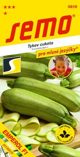 Tykev cuketa - Emperol F1 bělozelená síťovaná 1,5g - série JAZÝČKY