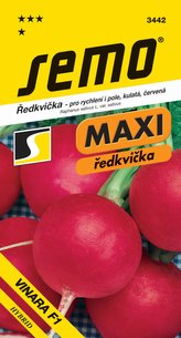 Ředkvička červ. - Vinara F1 rychl,pole 1,5g - série MAXI