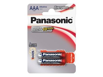 Baterie AAA (R03) alkalická PANASONIC Everyday Power 2BP
