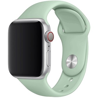 FIXED Silicone Strap set silikonových řemínků Apple Watch 38/40/41mm světle tyrkysový