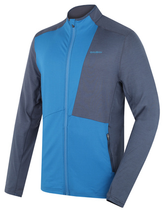 Pánská mikina na zip Tarp zip M dk. blue/blue - XL